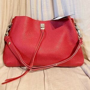 NWT Rebecca Minkoff Darren Shoulder Bag in Chili